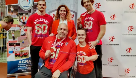 Dvoransko PH u paraatletici: Županović i Uranjek na postoljuFOTO: USTUPLJENA FOTOGRAFIJA