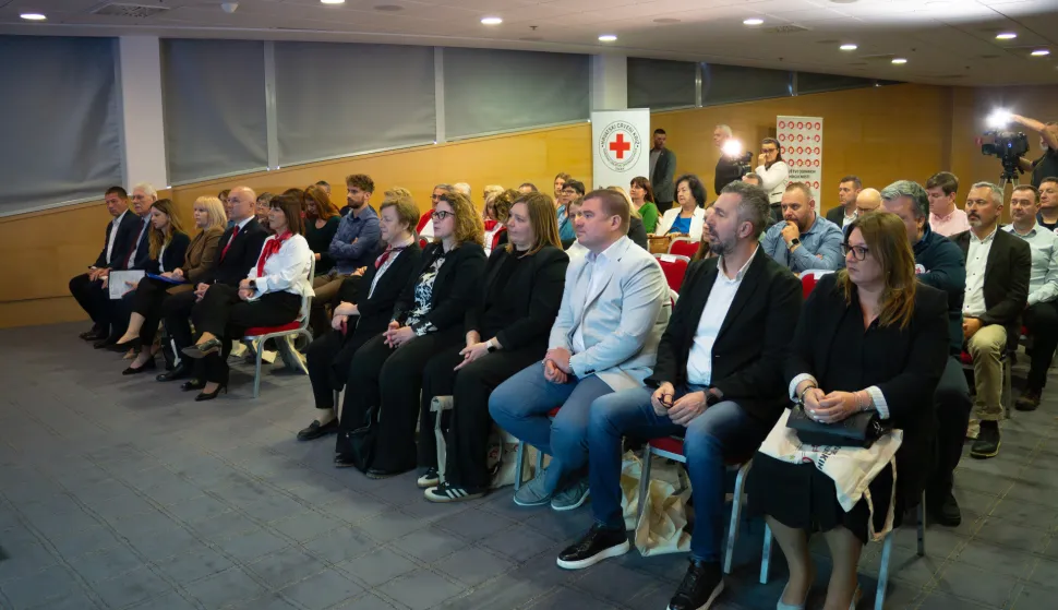 Osijek, 19. 3. 2026., Uvodna konferencija povodom projekta Dru&scaron;tvo jednakih mogućnostidru&scaron;tvo jednakih mogućnosti; projekt; Crveni križ; CK; konferencija