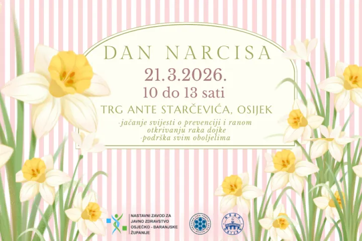 Darujte narcise najmilijima i podsjetite ih da se brinu o sebi!