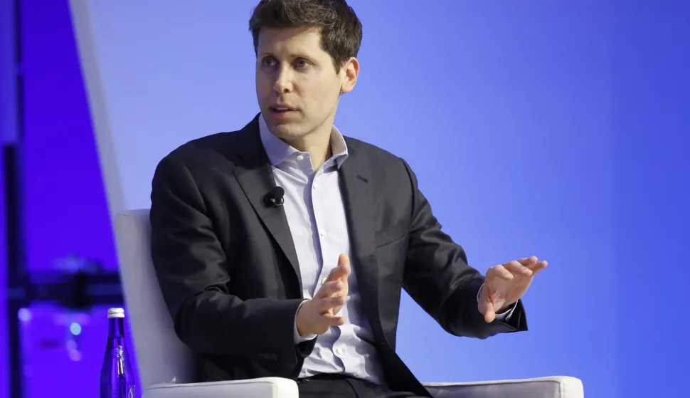 epa10988528 (FILE) - Sam Altman, the CEO, of OpenAI speaks during an event at the APEC CEO Summit during the annual Asia-Pacific Economic Cooperation conference at the Moscone West Convention Center in San Francisco, California, USA, 16 November 2023 (issued 21 November 2023). The OpenAI board fired CEO Sam Altman, on 17 November, a day after Altman participated in a guest speakership with Meta, and Google about AI during the APEC CEO Summit during the Asian Pacific Economic Cooperation (APEC) in San Francisco. In a letter published on 'X', formerly known as Twitter, nearly all Open AI employees threaten to quit and follow Altman, who was hired by Microsoft a few days later. EPA/JOHN G. MABANGLO