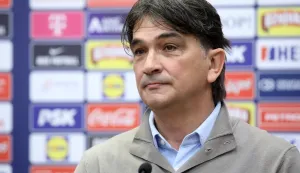 Zagreb, 20.03.2026 - Konferencija za medije izbornika hrvatske nogometne reprezentacije Zlatka Dalića. Na fotografiji Zlatko Dalić.foto HINA/ Denis CERIĆ /dc