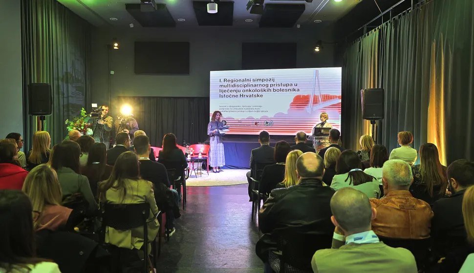 Osijek, 20. 03. 2026., KC, I. Reginalni simpozij multidisciplinarnog pristupa u liječenju onkolo&scaron;kih bolesnika Istočne Hrvatske, simpozij, SNIMIO BRUNO JOBST
