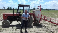 Antun Golubović spreman je za proljetnu sjetvusnimila Marija Le&scaron;ić Omerović