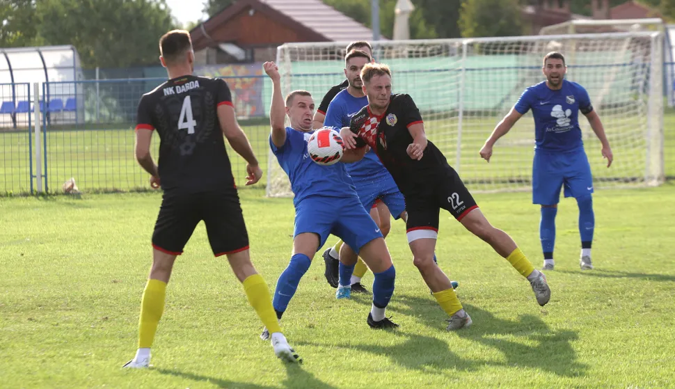 Vi&scaron;njevac, 14. 09. 2025, Igrali&scaron;te u Vi&scaron;njevcu, Vi&scaron;njevac - Darda, MŽNL Osijek - VinkovciSNIMIO BRUNO JOBST