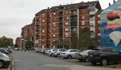 Naselje Olajnica u Vukovaru; vi&scaron;estambene zgrade