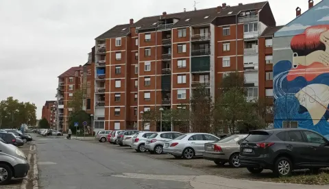 Naselje Olajnica u Vukovaru; vi&scaron;estambene zgrade