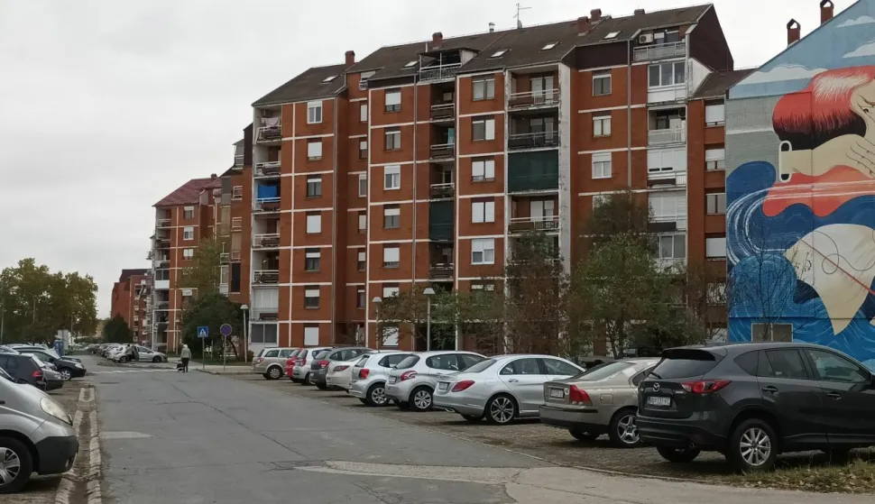 Naselje Olajnica u Vukovaru; vi&scaron;estambene zgrade