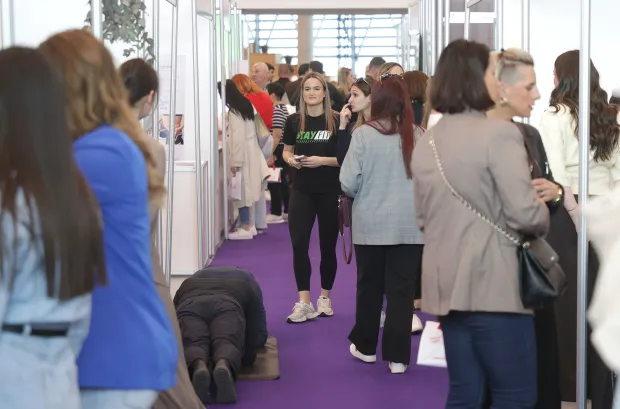 Osijek, 21. 03. 2026., GC, Sajam ljepote i zdravlja, zdravlje, ljepota, sajam, Mirna - Stay fit SNIMIO BRUNO JOBST