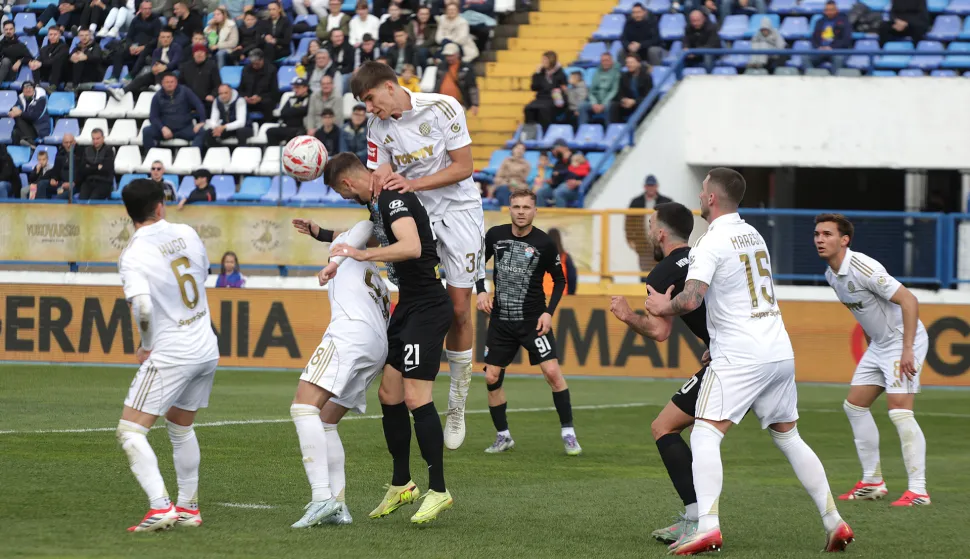 Osijek, 21. 03. 2026., Stadion Gradski vrt, Vukovar 1991 - Hajduk, SuperSport HNL SNIMIO BRUNO JOBST