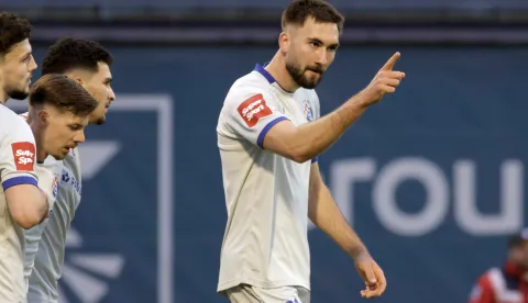 Zagreb, 21.03.2026 - Susret 27. kola HNL-a Lokomotiva - Dinamo. foto HINA/ Tomislav PAVLEK/ ik