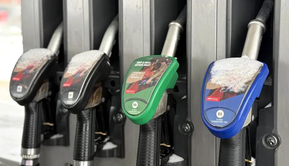 Osijek, 07. 01. 2026., benzinska pumpa, gorivo, aditivi, zimsko gorivo, ilustracijaSNIMIO BRUNO JOBST