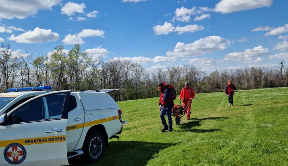 Članovi HGSS Stanice Osijek u NP Paklenica