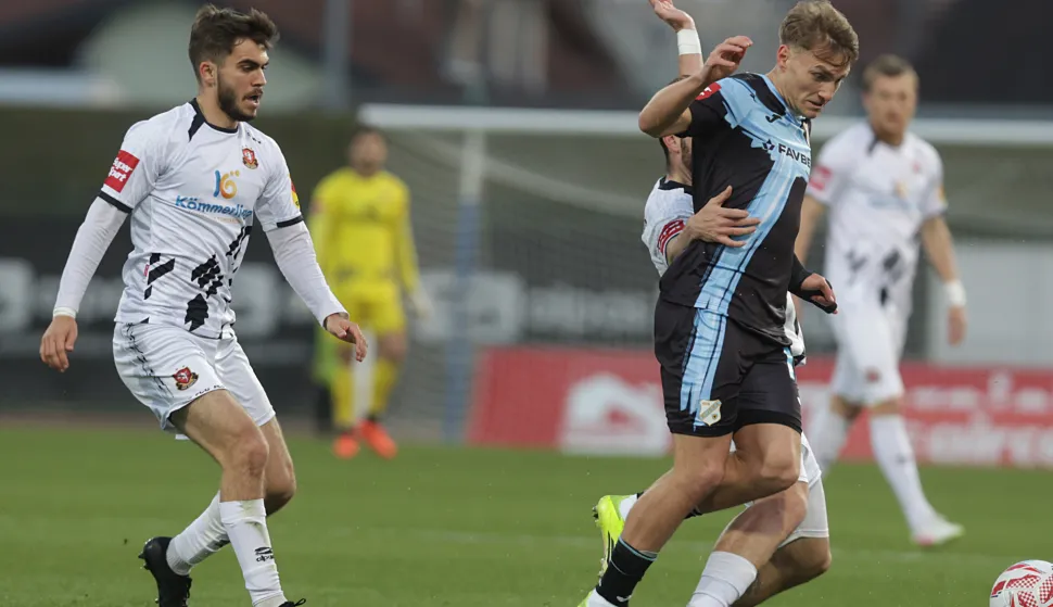 Velika Gorica, 22.03.2026 - Susret 27. kola HNL-a Gorica - Rijeka. foto HINA/ Tomislav PAVLEK/ ik