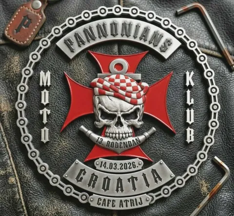 Moto klub Pannonians Osijek proslavio 13. obljetnicu: U svibnju odlaze na dalek put, u Mađarsku, Slovačku i Če&scaron;ku