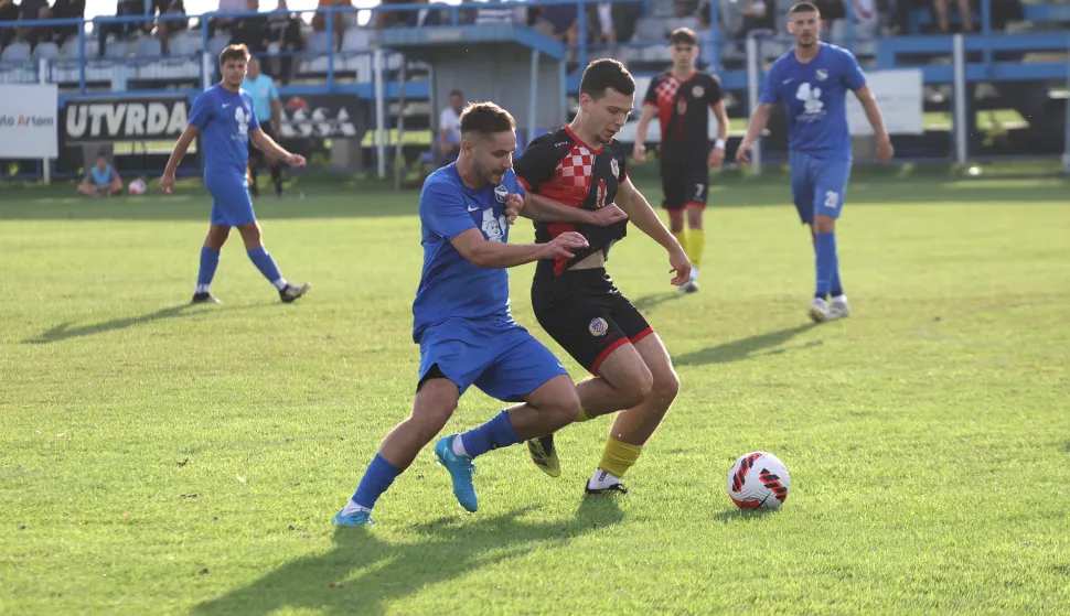 Vi&scaron;njevac, 14. 09. 2025, Igrali&scaron;te u Vi&scaron;njevcu, Vi&scaron;njevac - Darda, MŽNL Osijek - VinkovciSNIMIO BRUNO JOBST