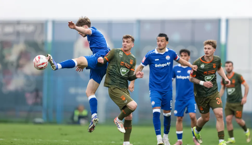 22.03.2026., Ivan Kusek Apas, Koprivnica - SuperSport HNL, 27. kolo, NK Slaven Belupo - NK Osijek. Simun Mikolcic Photo: Igor Kralj/PIXSELL