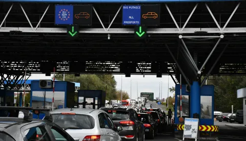 12.10.2025., Stara Gradiska - Uvodjenje Rntry/Exit sustava na granicnom prijelazu Stara Gradiska. Photo: Ivica Galovic/PIXSELL