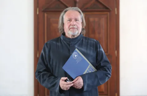 Osijek, 24. 03. 2026., Rektorat, izložba, Tajanstveni život u kapljici mora, otvorenje, predavanje, izložba Instituta za oceanografiju i ribarstvo, fitoplanktoni, fitoplankton, Robert RaponjaSNIMIO BRUNO JOBST