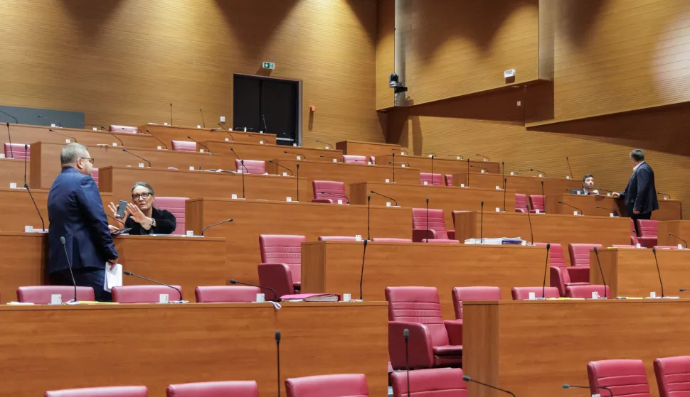 Zagreb, 27.02.2026. - Nastavak 9. sjednice 11. saziva Hrvatskog sabora.foto HINA/ Edvard &Scaron;U&Scaron;AK/ es