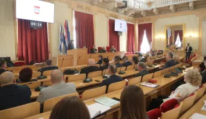 Osijek, 27. 02. 2026., Županijska 4, Sjednica Skup&scaron;tine OBŽ, Skup&scaron;tina OBŽSNIMIO BRUNO JOBST
