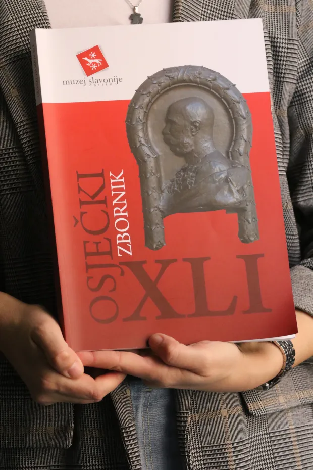 Osijek 26. 03. 2026, Knjižnica Muzeja Slavonije, Trg Pape Ivana Pavla II. predstavljanje XLI. osječki zbornik, Muzeja Slavonije. snimio GOJKO MITIĆ