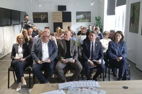 Bilje, 26. 03. 2026., Općina Bilje, zavr&scaron;na konferencija, biciklistička infrastruktura, cikloturizam, SNIMIO BRUNO JOBST