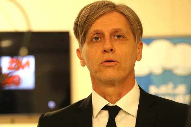 Osijek, 26. 03. 2026, DK Brano Mihaljević, predstavljanjej publikacije: Vodič kroz GČ Jug 2. Ravnatelj O&Scaron; Grigor Vitez, Hrvojw Brod.snimio GOJKO MITIĆ