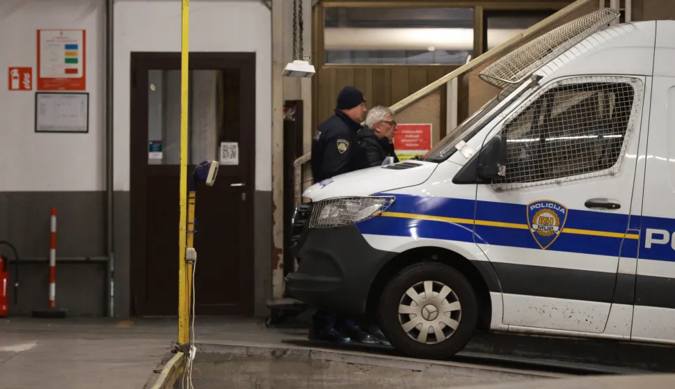 Zagreb, 26.03.2026. - Na području Zagreba i Istarske županije u tijeku su uhićenja nekoliko osoba zbog korupcije u Hrvatskom skija&scaron;kom savezu (HSS). Ispitivanja u USKOK-u. foto HINA/ Lana SLIVAR DOMINIĆ/ ml