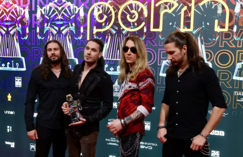 27.03.2026., dvorana Gripe, Split - Svecana dodjela 33. glazbene nagrade Porin. Dino Jelusic Photo: Ivo Cagalj/PIXSELL