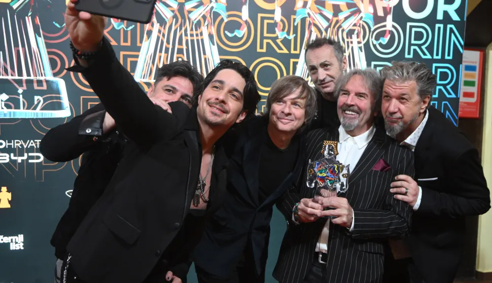 Split, 27.03.2026. - Dodjela 33. po redu glazbene nagrade Porin. Na fotografiji Parni valjak. foto HINA/ Mario STRMOTIĆ/ ml