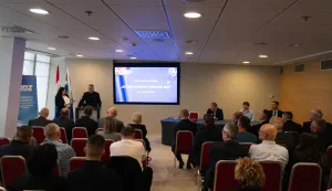 Osijek, 28. 3. 2026., Mini simpozij Dr. Ante StarčevićSimpozij; Ante Starčević; Tunjica Petra&scaron;ević; Hotel Osijek