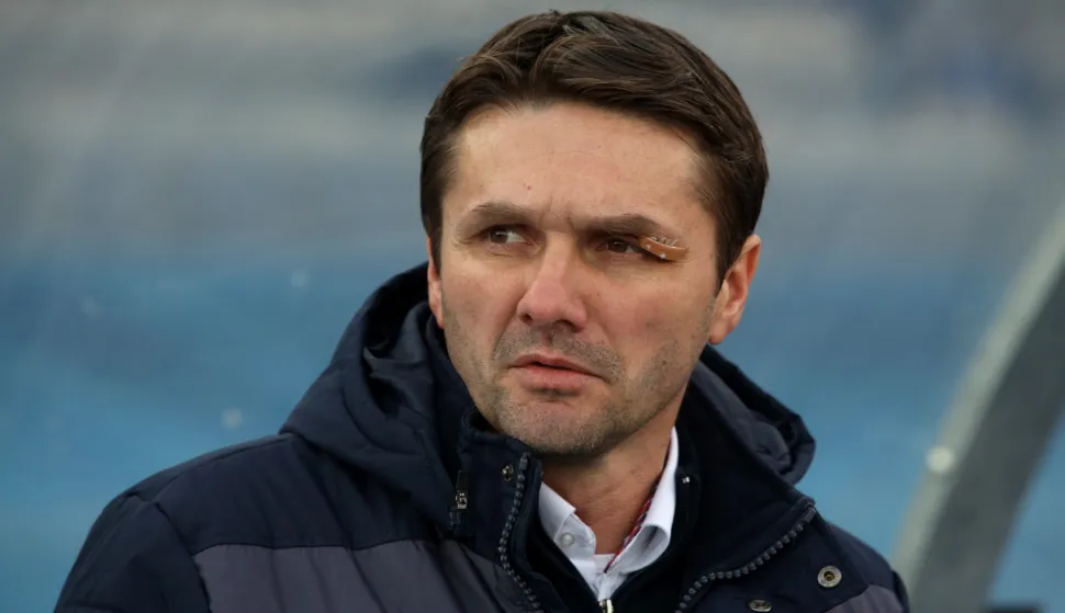 Zagreb, 16.12.2018. - Utakmica 18. kola Prve HNL Dinamo - Hajduk. Na slici trener Hajduka Sini&scaron;a Ore&scaron;čanin.Foto HINA/ Dario GRZELJ/ ml