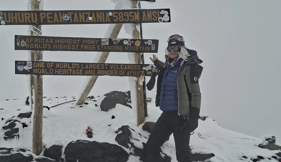 IVANA ZUKOVIĆ PLANINARKA KILIMANDŽARO