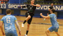 Osijek, 28. 03. 2026, SD Zrinjevac, rukomet, Osijek - Umag, Liga za ostanak u Paket24 Premijer ligi.snimio GOJKO MITIĆ