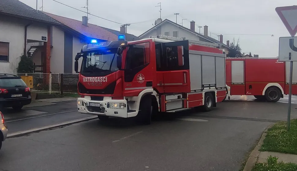 POžar kuće u Vla&scaron;ićkoj ulici u Osijeku