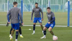 25.02.2026., Osijek - Opus Arena, Novi trener NK Osijeka Tomislav Radotic na treningu uoci prve utakmice protiv Vukovara. Photo: David Jerkovic/PIXSELL