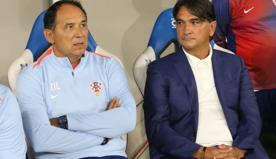 Osijek, 08. 09. 2024, Opus Arena, UEFA Nations League, nogometna utakmica Hrvatska - Poljska. Dolazak Zlatko Dalić.snimio GOJKO MITIĆ