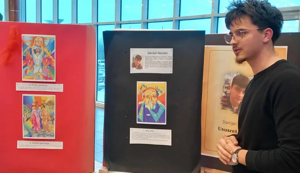 Prva samostalna izložba Danijela Dorotića u udruzi Snaga kulture