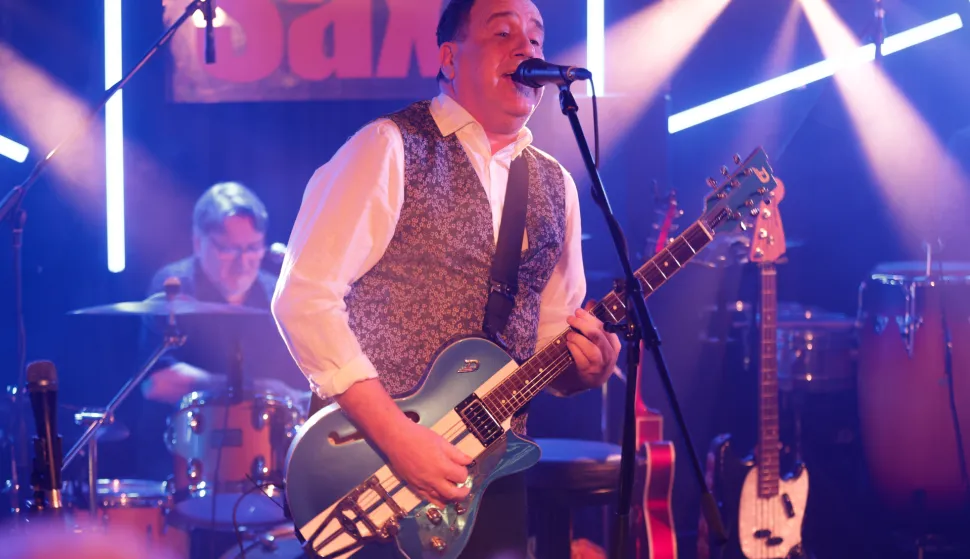 27.02.2026. Zagreb - Poznati hrvatski kantautor, pjevac i skladatelj pop-rock glazbe, Neno Belan odrzao je koncert u klubu "Sax!". Photo: Marko Seper/PIXSELL