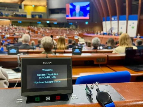 Osječko-baranjska županica u Strasbourgu: Ukrajina je veliki test za Europu