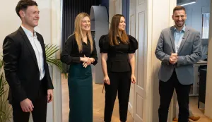 Osijek, 1. 4. 2026., DICE, obilazak tvrtke DICE; direktor; Željko Brdarić; zaposlenice; Ivan Radić; inovacija; IT industrija; IT; tvrtka; ured; biznis; tehnologija; obnova