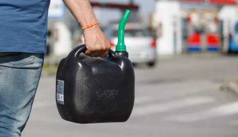 28.03.2022., Zagreb - Ilustracija - poskupljenje cijena goriva.  Photo: Davor Puklavec/PIXSELL