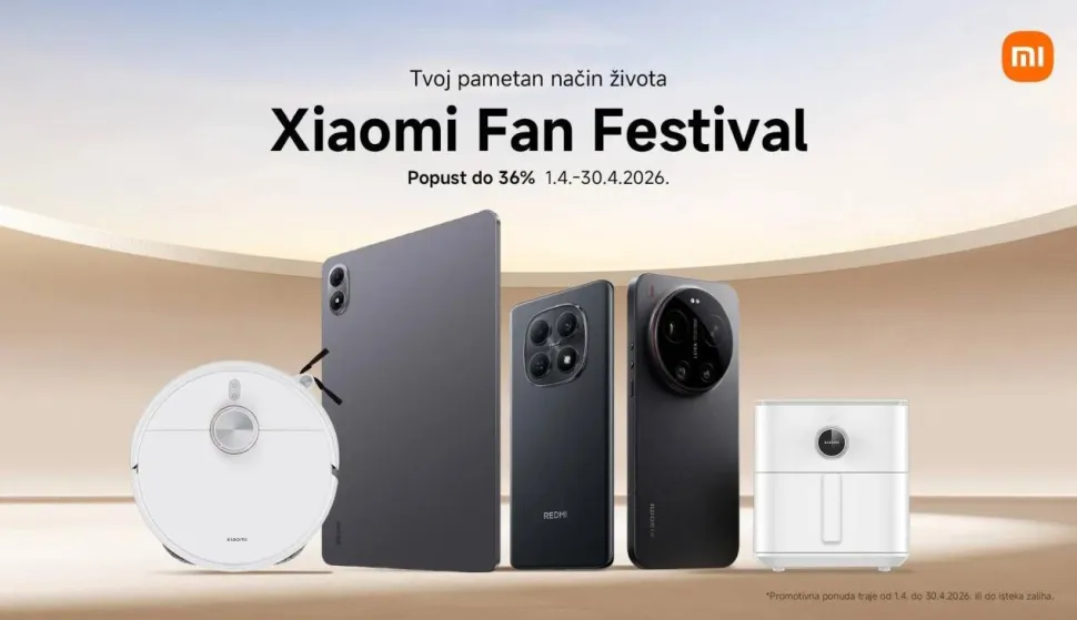 U Hrvatskoj je započeo Xiaomi Fan Festival 2026