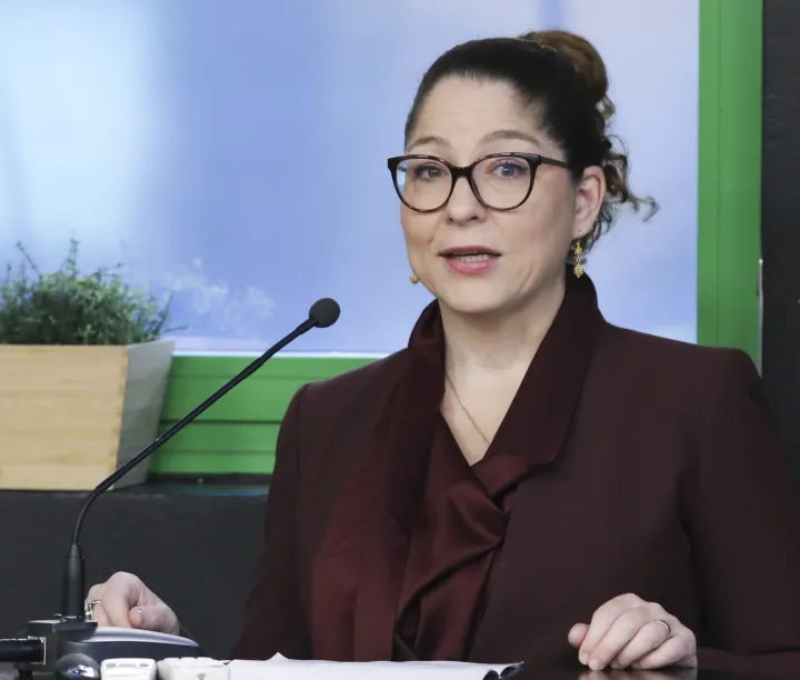 Zagreb, 03.12.2024. - Konferencija&nbsp;"Diskriminacija i za&scaron;tita od diskriminacije u Hrvatskoj - 15 godina primjene Zakona o suzbijanju diskriminacije". Na fotografiji pučka pravobraniteljica Tena &Scaron;imonović Einwalter.foto HINA/ Lana SLIVAR DOMINIĆ/ lsd