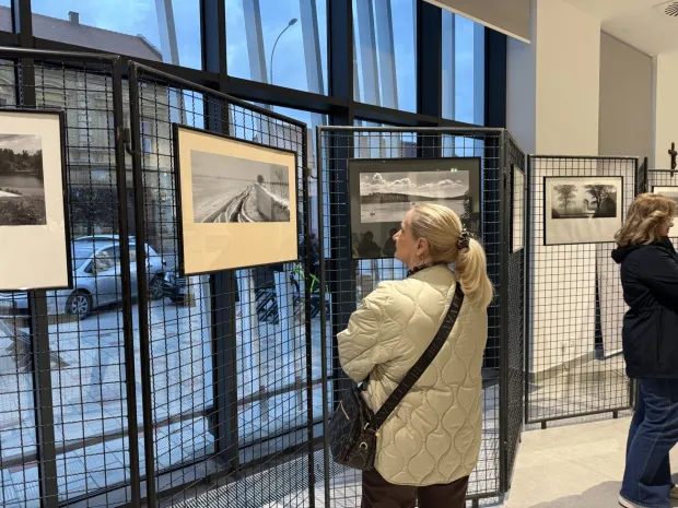 U predvorju Gradske knjižnice i čitaonice u Vinkovcima otvorena je izložba fotografija "Zemlja Rvata", poznatog, marljivog vinkovačkog autora, slobodnog umjetnika, fotografa Zvonimira Tanockog,