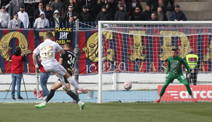Osijek, 21. 03. 2026., Stadion Gradski vrt, Vukovar 1991 - Hajduk, SuperSport HNL SNIMIO BRUNO JOBST