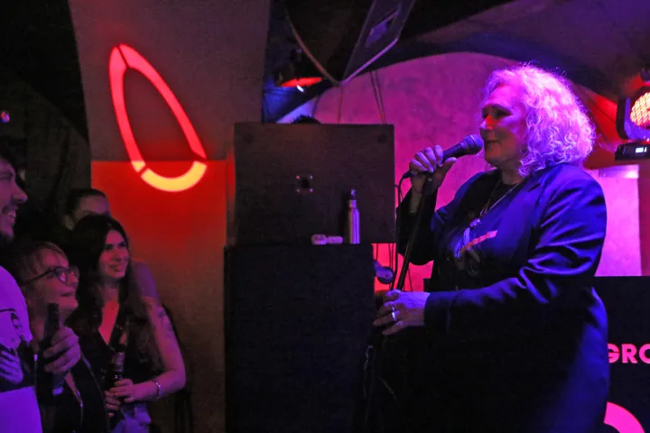 Osijek, 03. 04. 2026, Oxygen. Koncert, Denis i Denis, Marina Marina Perazić i Davor Tolja.snimio GOJKO MITIĆ