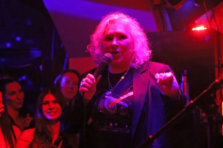 Osijek, 03. 04. 2026, Oxygen. Koncert, Denis i Denis, Marina Marina Perazić i Davor Tolja.snimio GOJKO MITIĆ