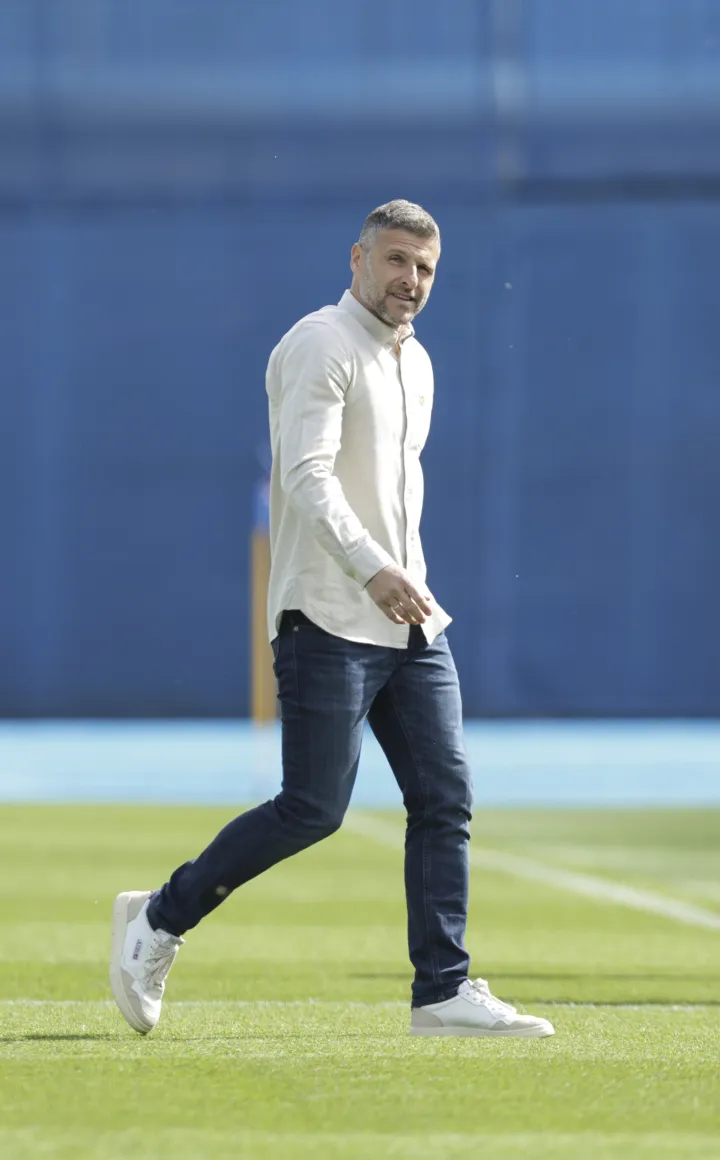 Zagreb, 4.4.2026.- Utakmica 28. kola HNL-a Dinamo - Osijek na stadionu Maksimir. Na fotografiji Tomislav Radotić trener Nk Osijek.oto HINA/ Admir BULJUBA&Scaron;IĆ/ abu