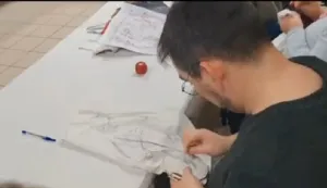 Radionica u Ivanovcu pod vodstvom Tomislava Livaje: Mu&scaron;karci znaju vesti zidnjake